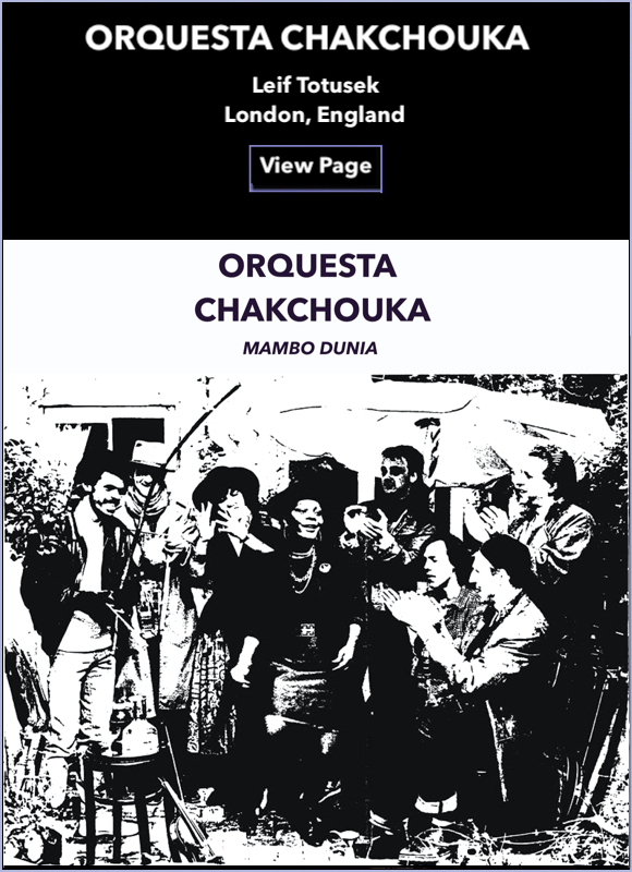 Leif Totusek - Orquesta Chakchouka